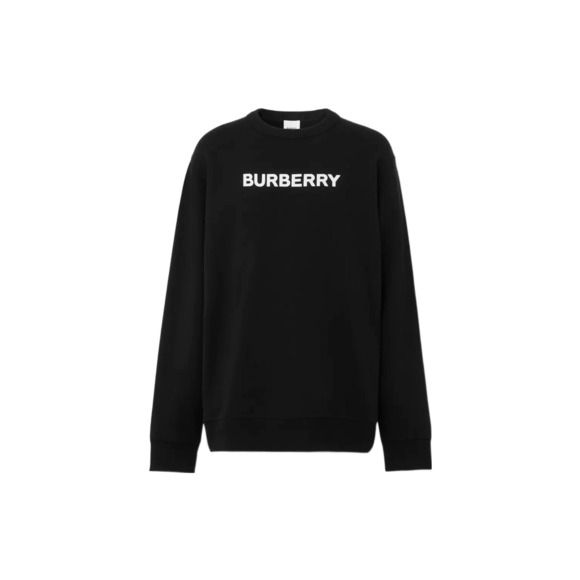 Men's Burlow Logo Crewneck Sweatshirt BURBERRY Small - Picture 1 of 13